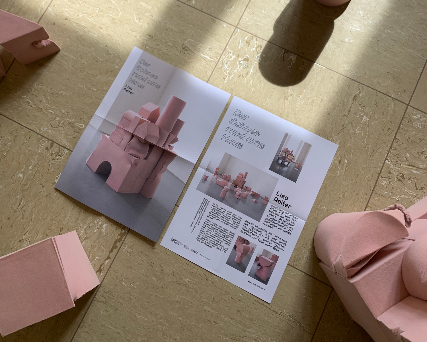 Pedro im Corporate Design der Wiener Künstlerin Lisa Reiter